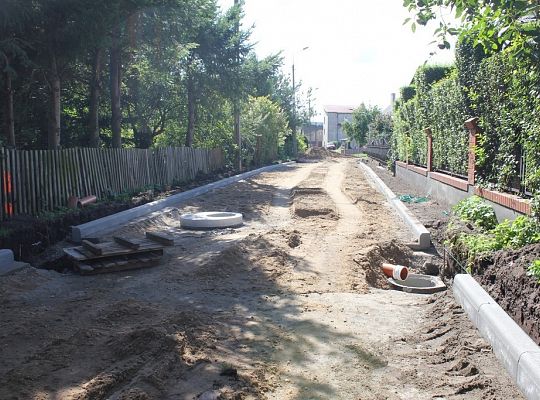 Chojnicka boczna w budowie 20678