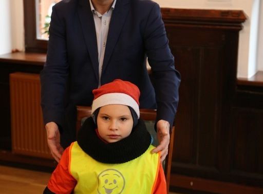 Przedszkolaki z życzeniami w Ratuszu 22408