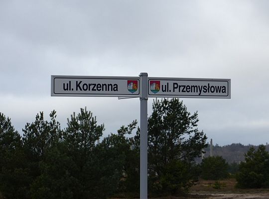 Przemysłowa i Korzenna gotowe. Dzielnica 22501