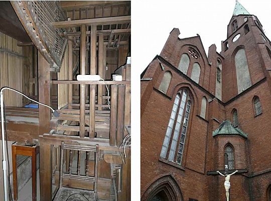 Remont kościelnej wieży w ramach projektu „Skarby 23254