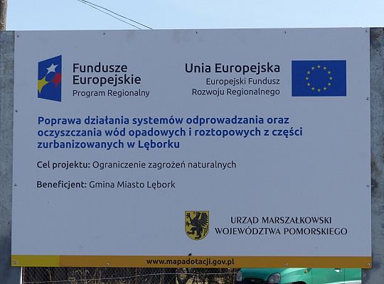 Budowa kanalizacji deszczowej przy ulicy Sportowej 23531