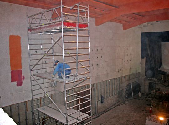 Trwają prace remontowe w budynku kina 899
