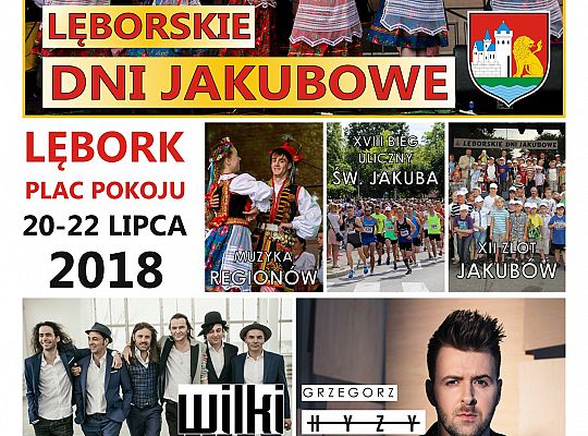 Lęborskie Dni Jakubowe już 20-22 lipca! 25655