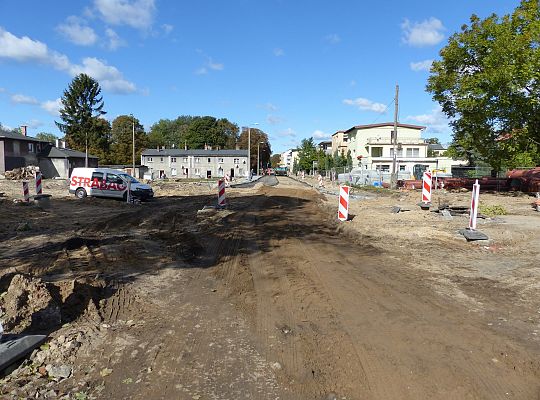 Walce drogowe na Sienkiewicza. Trwa budowa 26798
