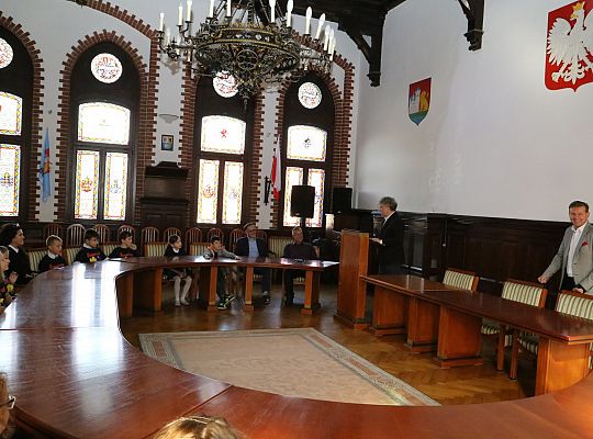 Wizyta Samorządu Uczniowskiego 43 w Ratuszu 26916