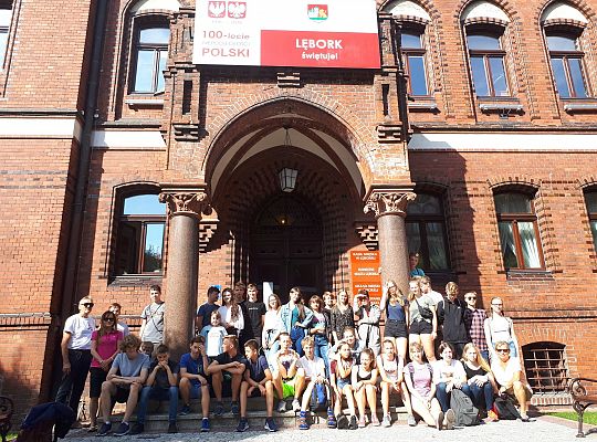 Młodzież ze Stralsundu z wizytą w ratuszu 26937