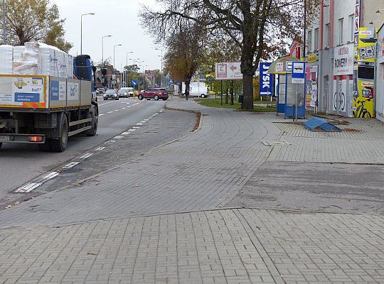 Projekt nowej drogi rowerowej przy Krzywoustego 27294