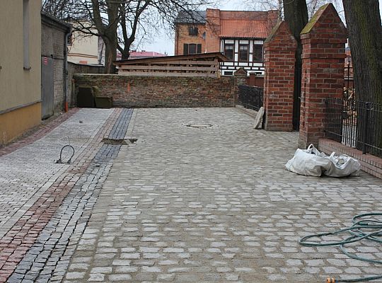 Franciszkańska i Armii Krajowej wybrukowana. Czas 28838