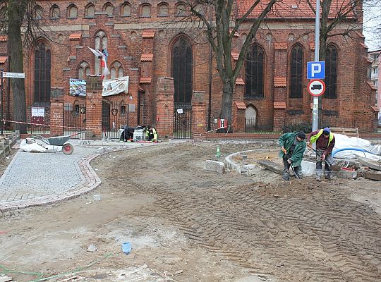 Franciszkańska i Armii Krajowej wybrukowana. Czas 28843