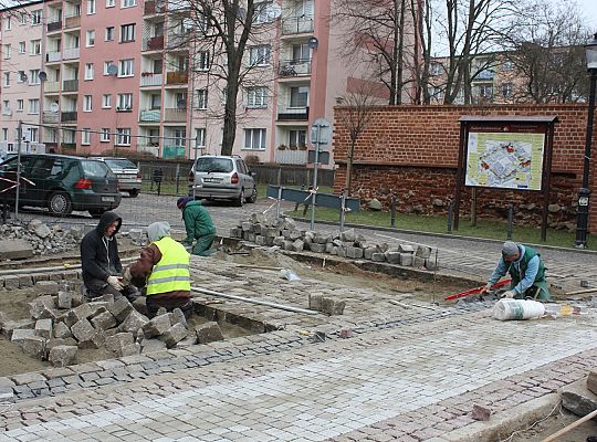 Franciszkańska i Armii Krajowej wybrukowana. Czas 28845