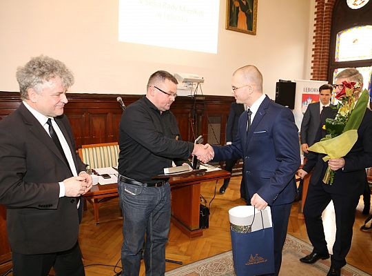 Dr Tomasz Sobisz wyróżniony na Sesji Rady 29498