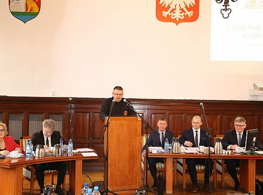 Dr Tomasz Sobisz wyróżniony na Sesji Rady 29501