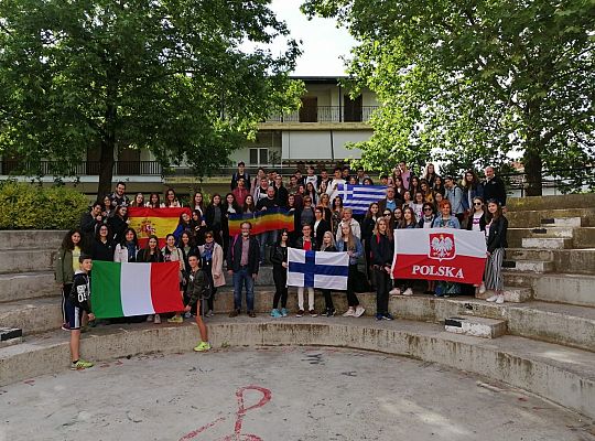 Uczniowie SP1 w Grecji. Projekt Erasmus+ 30773