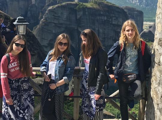 Uczniowie SP1 w Grecji. Projekt Erasmus+ 30763