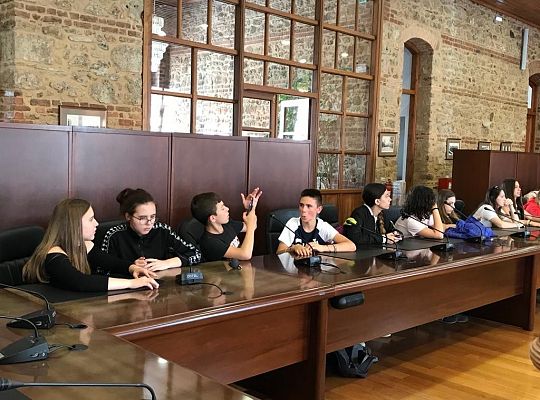 Uczniowie SP1 w Grecji. Projekt Erasmus+ 30764
