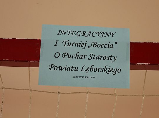 I Integracyjny Turniej BOCCI 30833