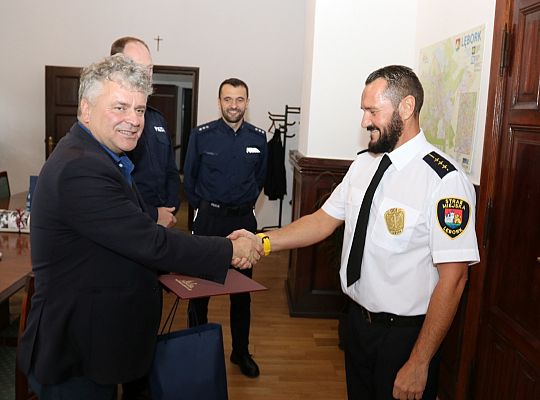 Podziękowanie za skuteczną interwencję 32912