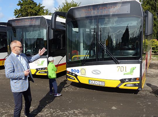 Nowe Solarisy w komplecie. Prezentacja autobusów w 32941