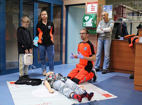 Defibrylator AED przekazany na Pływalnię „RAFA” 33085