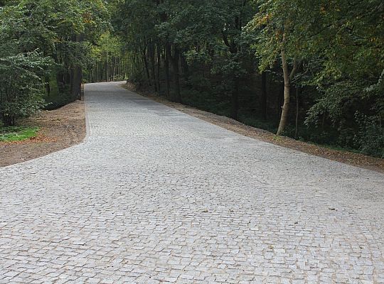 Ulica Piękna z nową nawierzchnią 33181