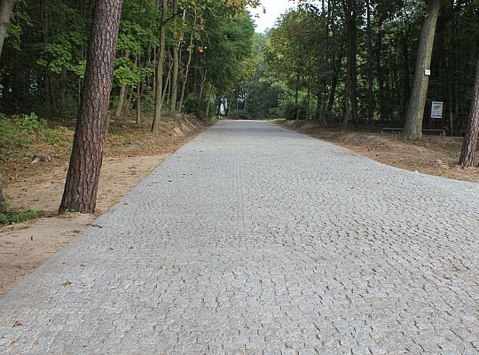 Ulica Piękna z nową nawierzchnią 33192