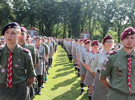 Harcerze z Lęborka na 75. rocznicy Operacji Market 33322