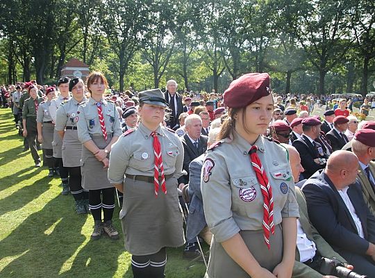 Harcerze z Lęborka na 75. rocznicy Operacji Market 33323