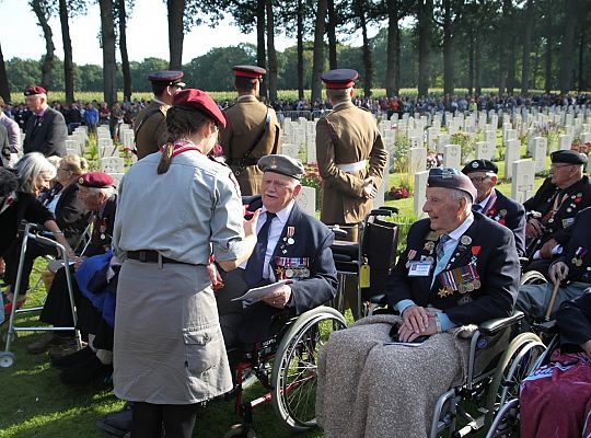 Harcerze z Lęborka na 75. rocznicy Operacji Market 33308