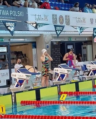 Pływaczka Weronika Klejna z brązowym medalem 38468