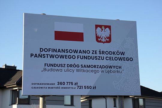 Budowa ul. Witkacego w Lęborku 39896