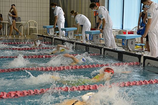 12 medali pływaków SOLEX-u w zawodach pływackich 40947