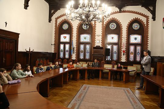 Uczniowie ze Szkoły Podstawowej nr 1 z wizytą w 41284