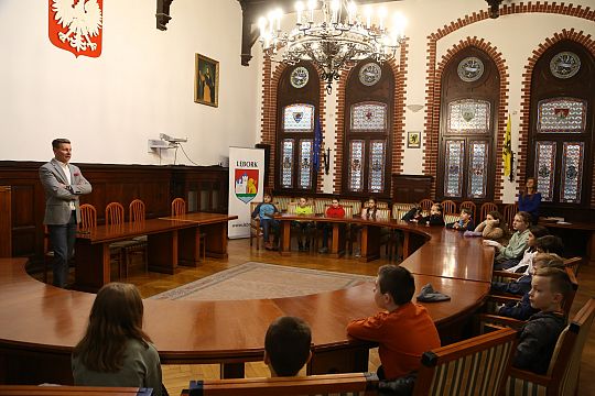 Uczniowie ze Szkoły Podstawowej nr 1 z wizytą w 41285