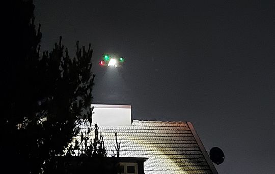 Dron ponownie bada jakość dymu z lęborskich 41753