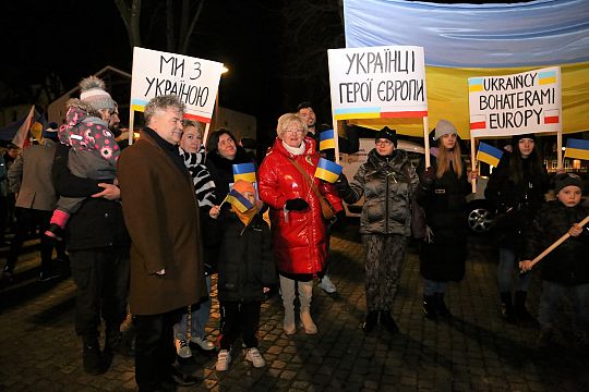 Lębork solidarny z Ukrainą 42009