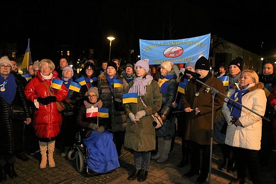 Lębork solidarny z Ukrainą 42012