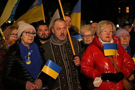 Lębork solidarny z Ukrainą 42015