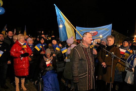 Lębork solidarny z Ukrainą 42016