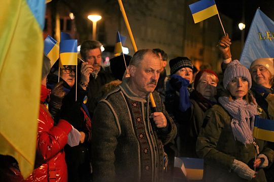 Lębork solidarny z Ukrainą 42019