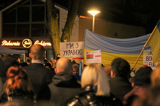 Lębork solidarny z Ukrainą 42021