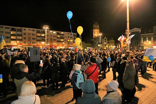 Lębork solidarny z Ukrainą 42022