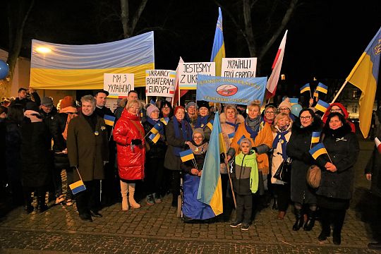 Lębork solidarny z Ukrainą 42024