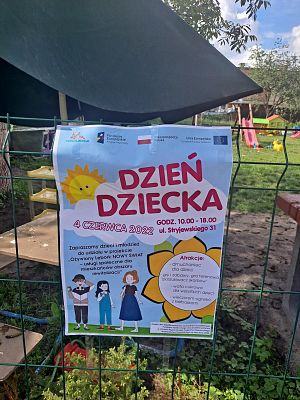 Piknik dla dzieci w rewitalizowanym obszarze 43486