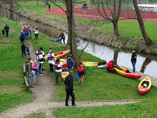 Sprzątali rzeki – Łebę i Okalicę 47727