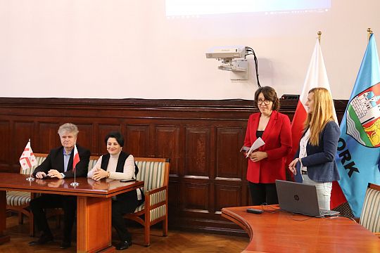 Delegacja z Gruzji w Lęborku: wizyta studyjna w 52040