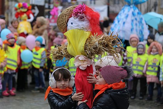 Obchody Pierwszego Dnia Wiosny w Lęborku: topienie 53952