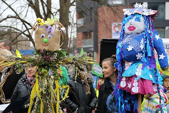 Obchody Pierwszego Dnia Wiosny w Lęborku: topienie 53979