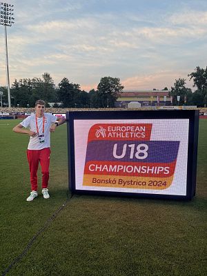 Michał Gajdus – 8. zawodnik w Europie U18 na 56830