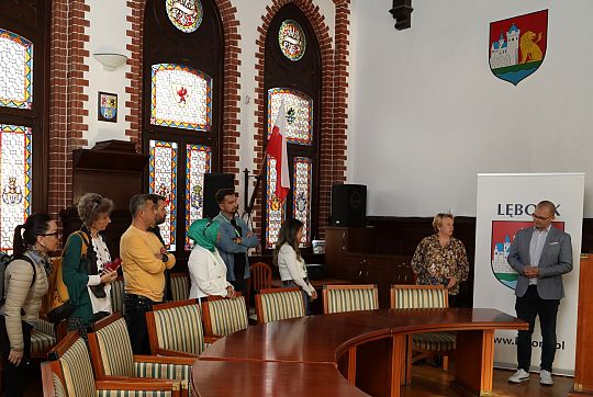 Nauczyciele z Włoch i Turcji z wizytą w ratuszu 58111
