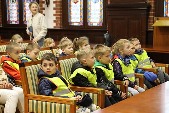 Wielkanocna wizyta przedszkolaków w lęborskim 62454